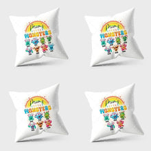 Load image into Gallery viewer, Mum&#39;s little monsters cushion
