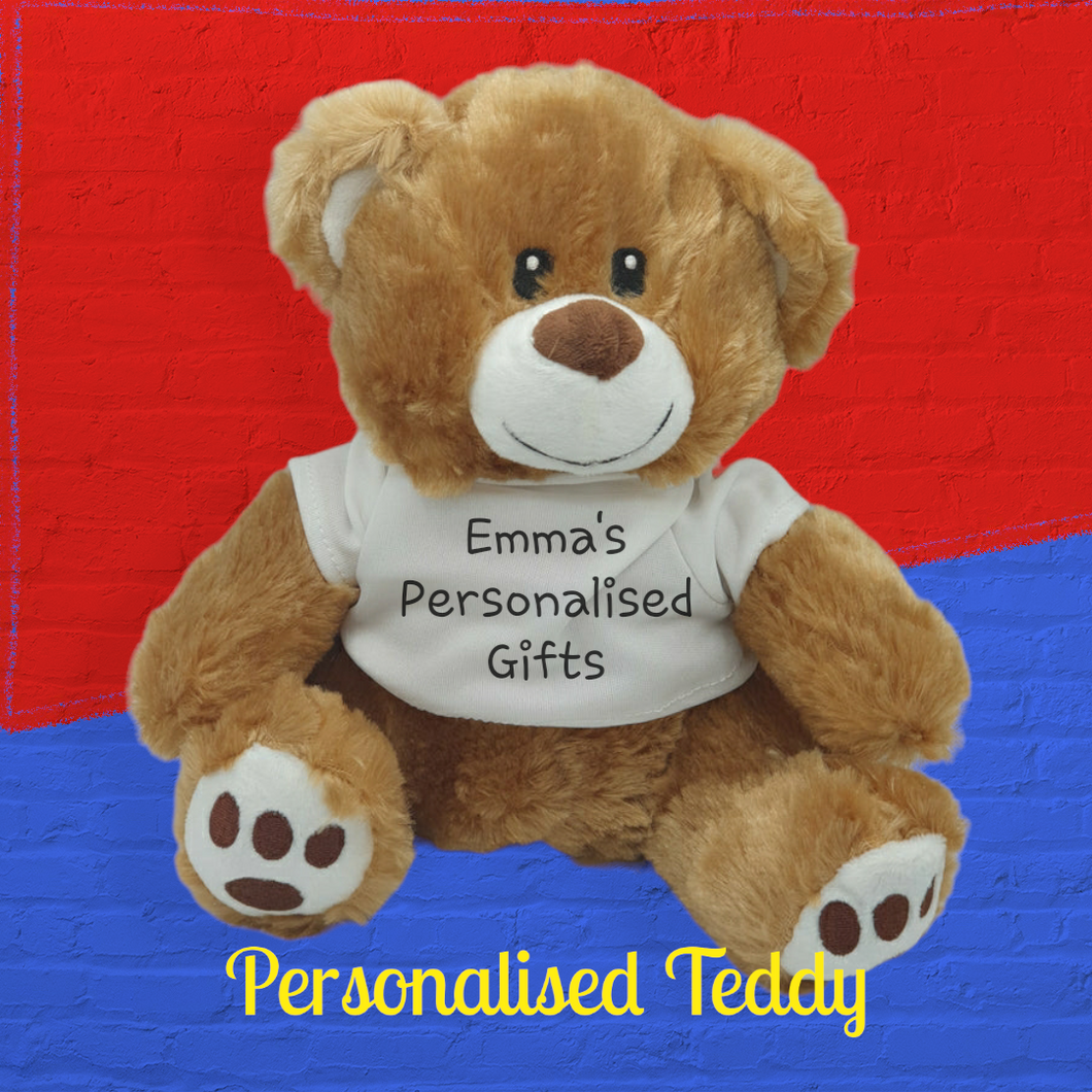Personalised teddy